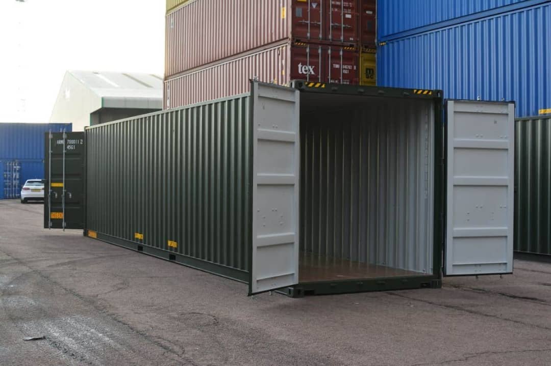 Duży 40-stopowy kontener transportowy z podwójnymi drzwiami – Image 2