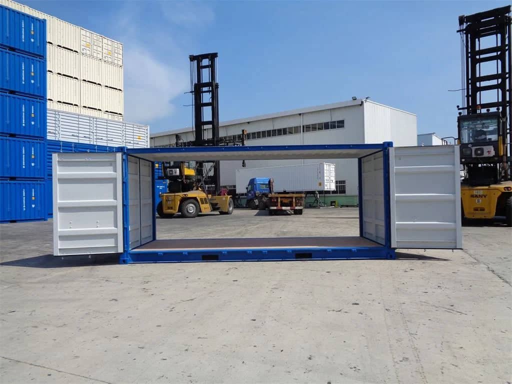 Nowy 20-stopowy kontener transportowy z podwójnymi drzwiami i otwieraniem bocznym – Image 2